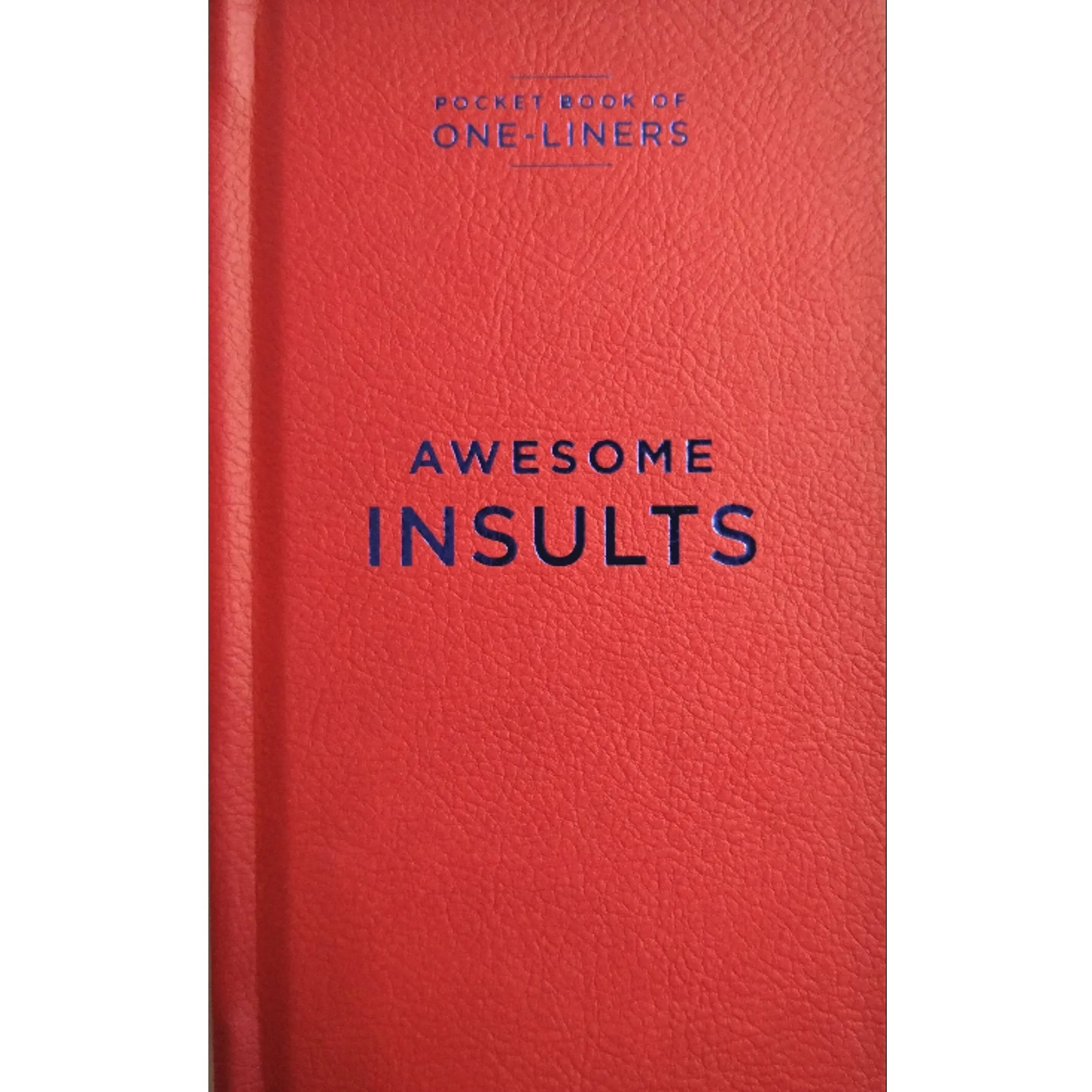 One Liners Awesome Insults Book