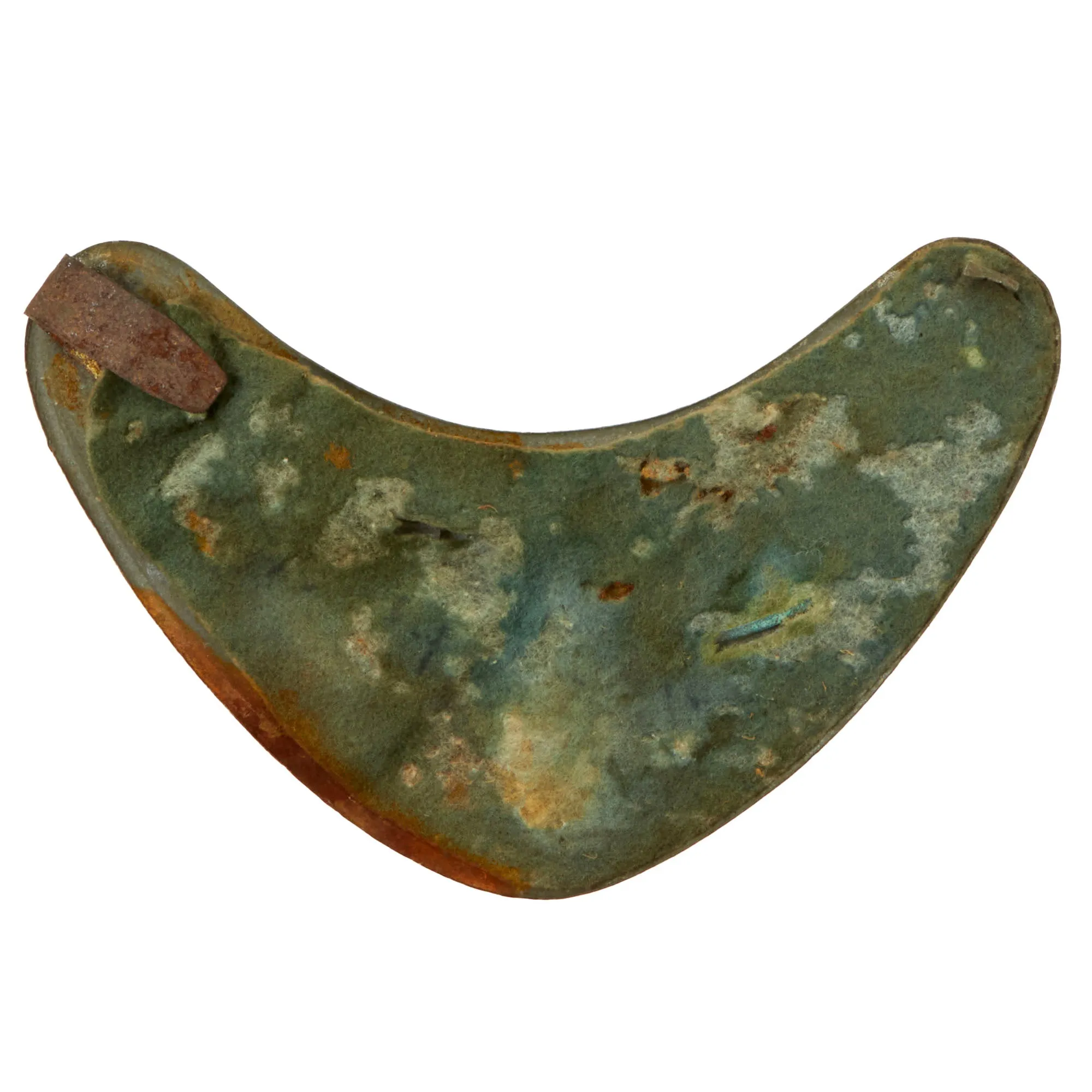 Original German WWII Feldgendarmerie Police Gorget without Chain - Battlefield Pickup Condition