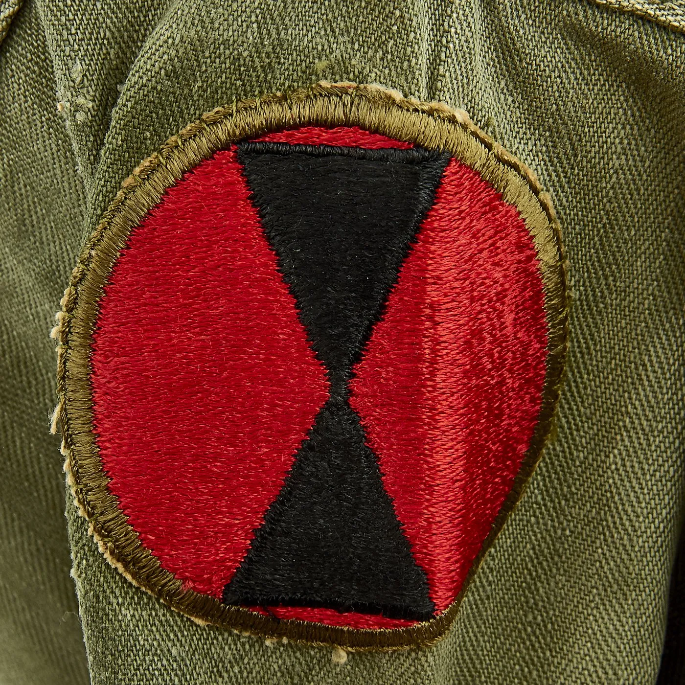 Original U.S. 1960s Major General David Warren Gray HBT Shirt