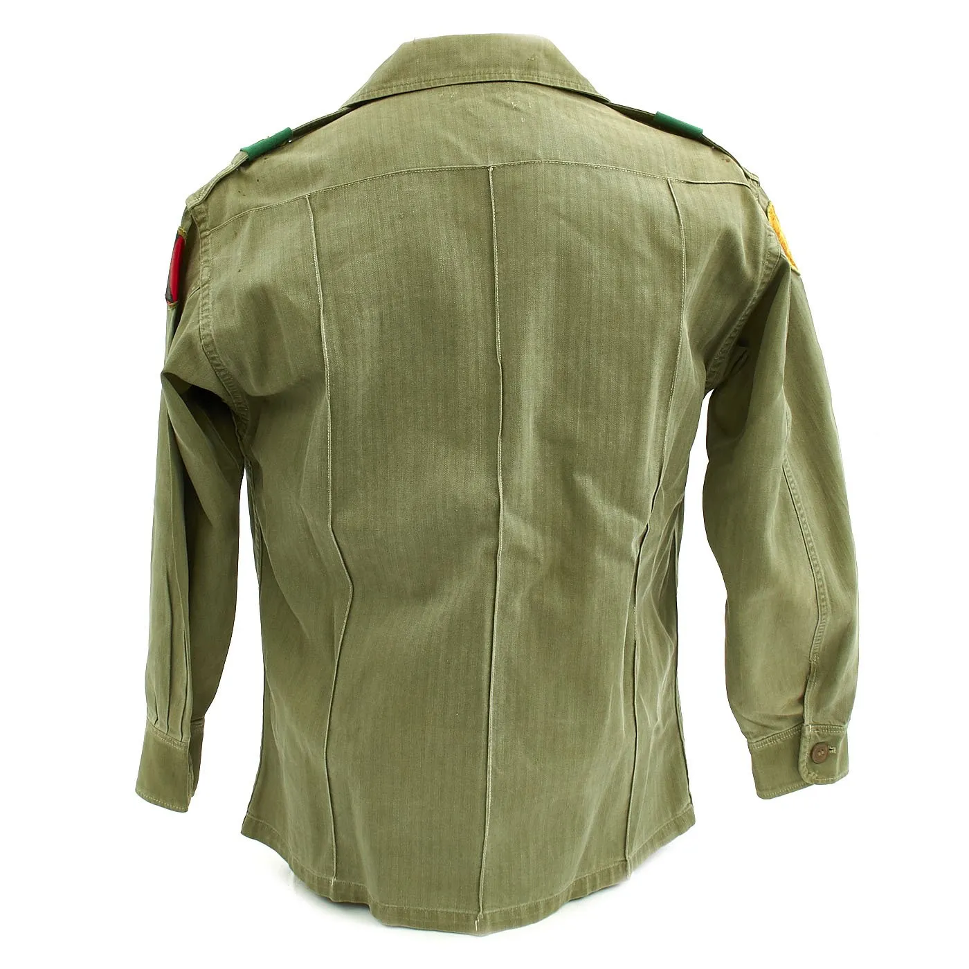 Original U.S. 1960s Major General David Warren Gray HBT Shirt