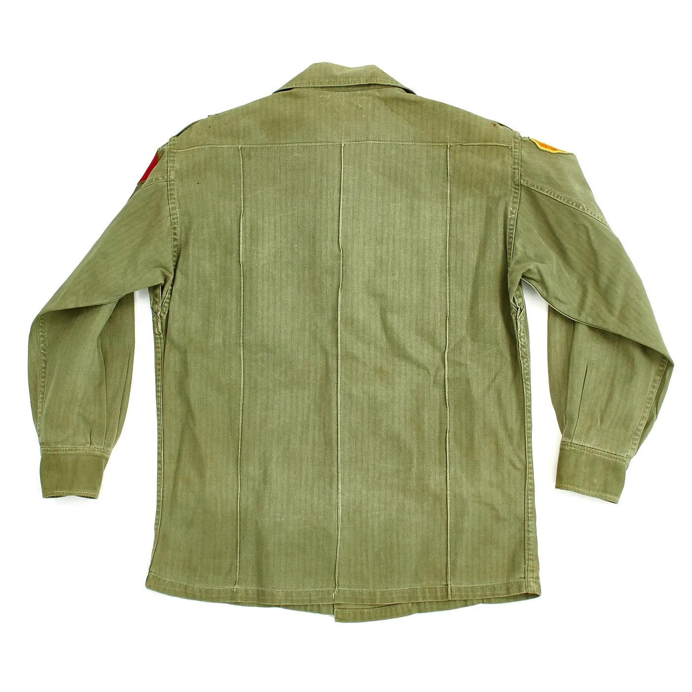 Original U.S. 1960s Major General David Warren Gray HBT Shirt