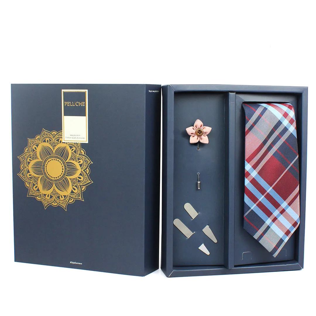 Peluche Foxy Checks 3 PC Gift Box For Men