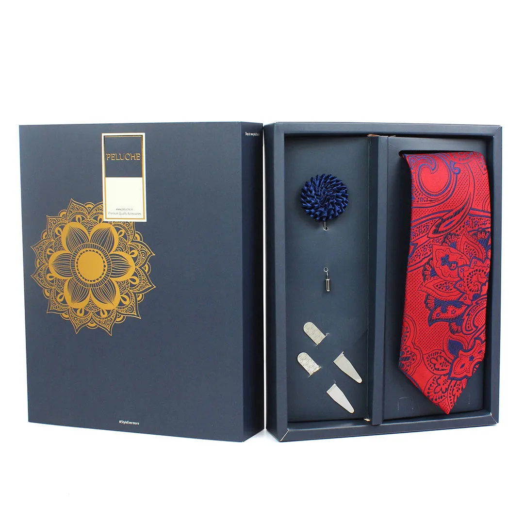 Peluche The Crimson Styled 3 PC Gift Box For Men