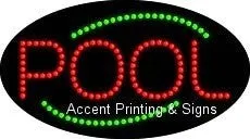 Pool Flashing & Animated LED Sign (High Impact, Energy Efficient)