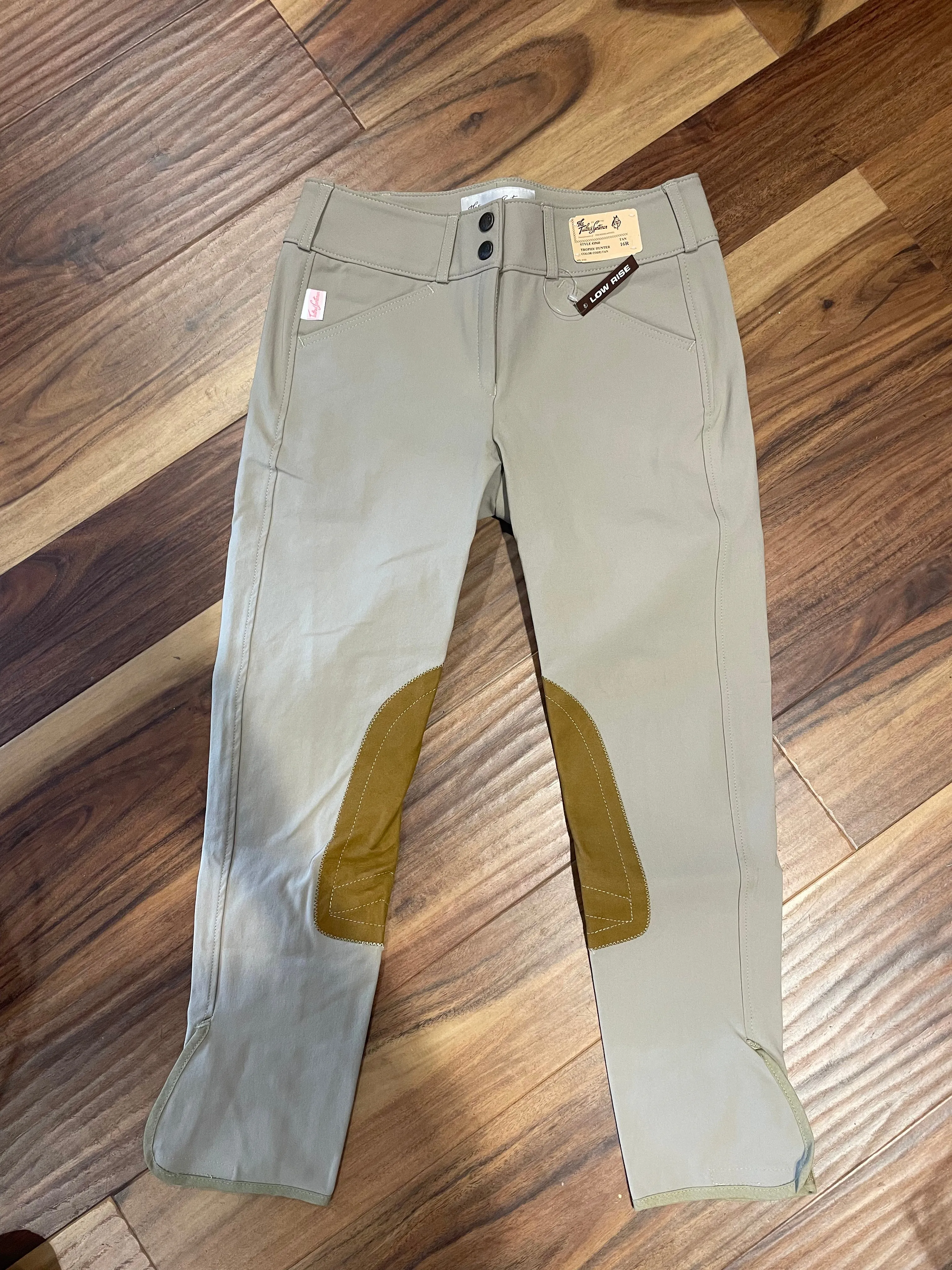 Tailored Sportsman 3960 Tan/Tan Girl's Breeches