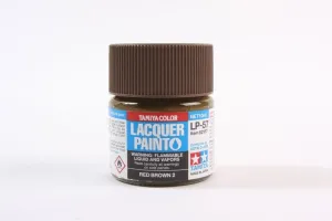 Tamiya 82157 LP-57 Red Brown 2 Lacquer Paint 10ml TAM82157