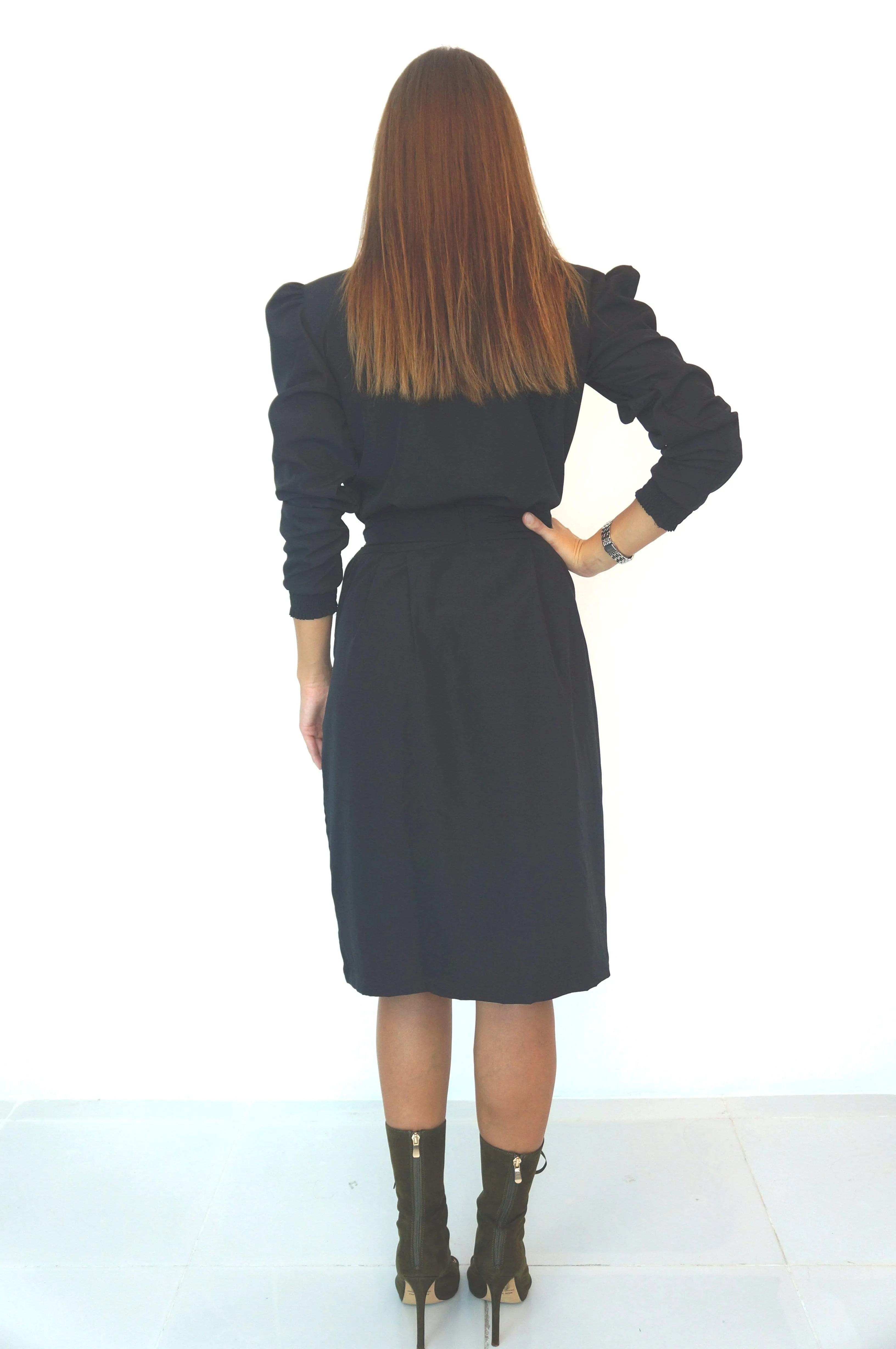 The Classic Dress - Midnight Black