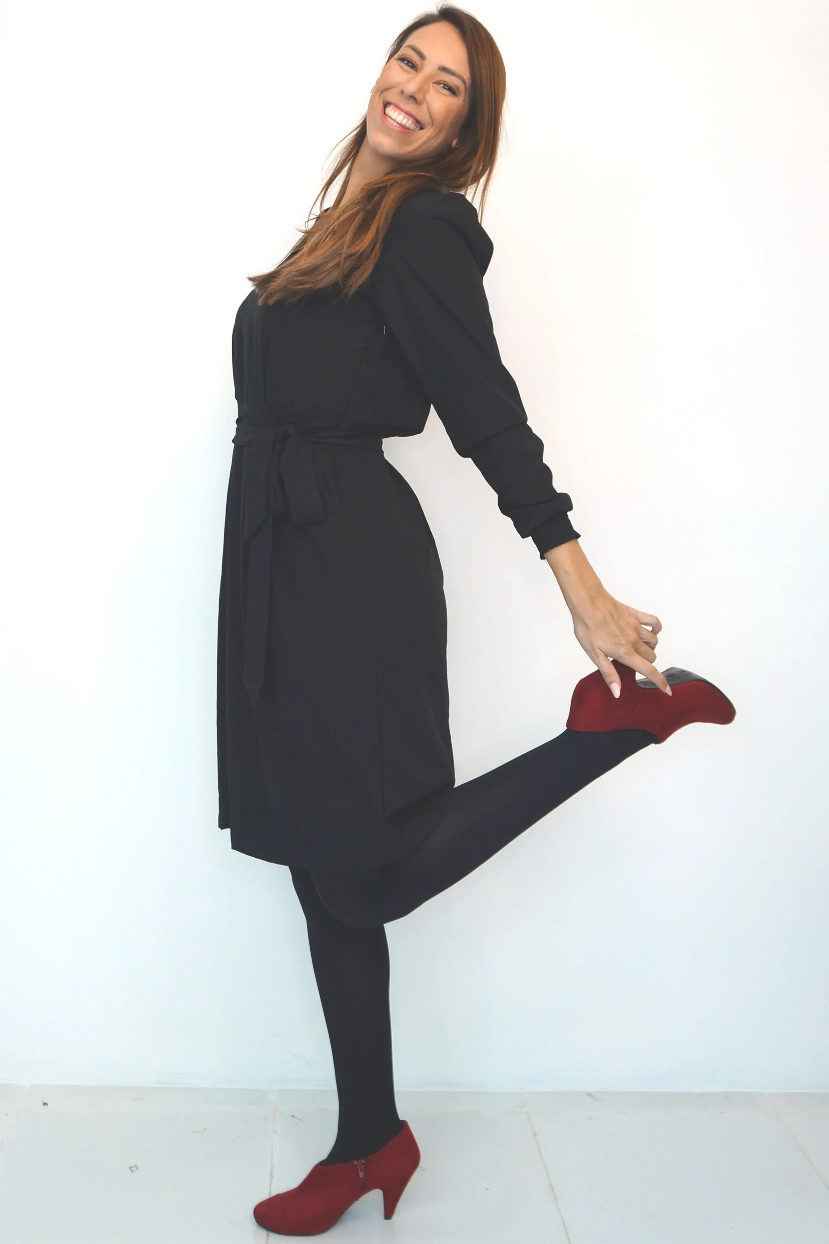 The Classic Dress - Midnight Black