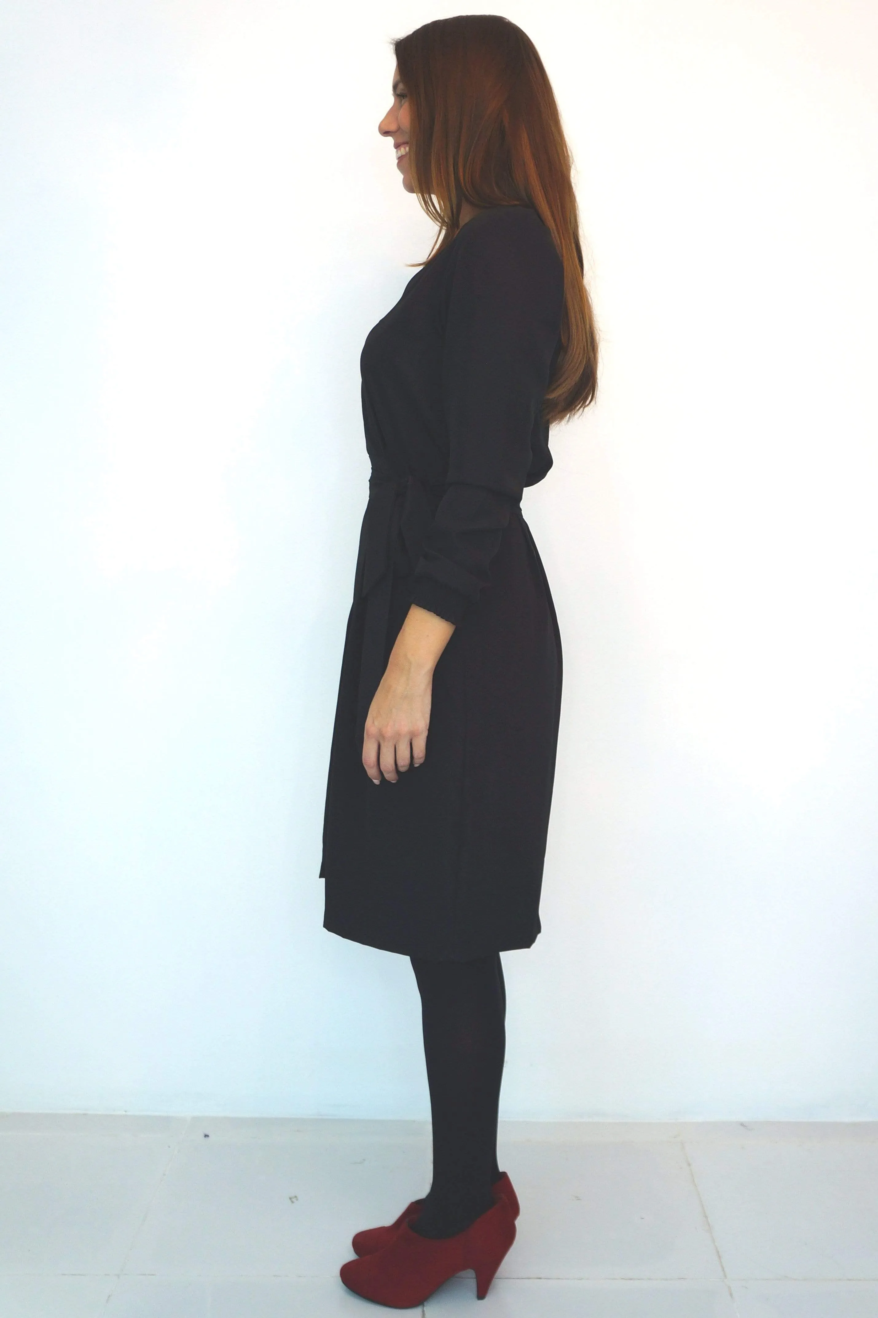 The Classic Dress - Midnight Black