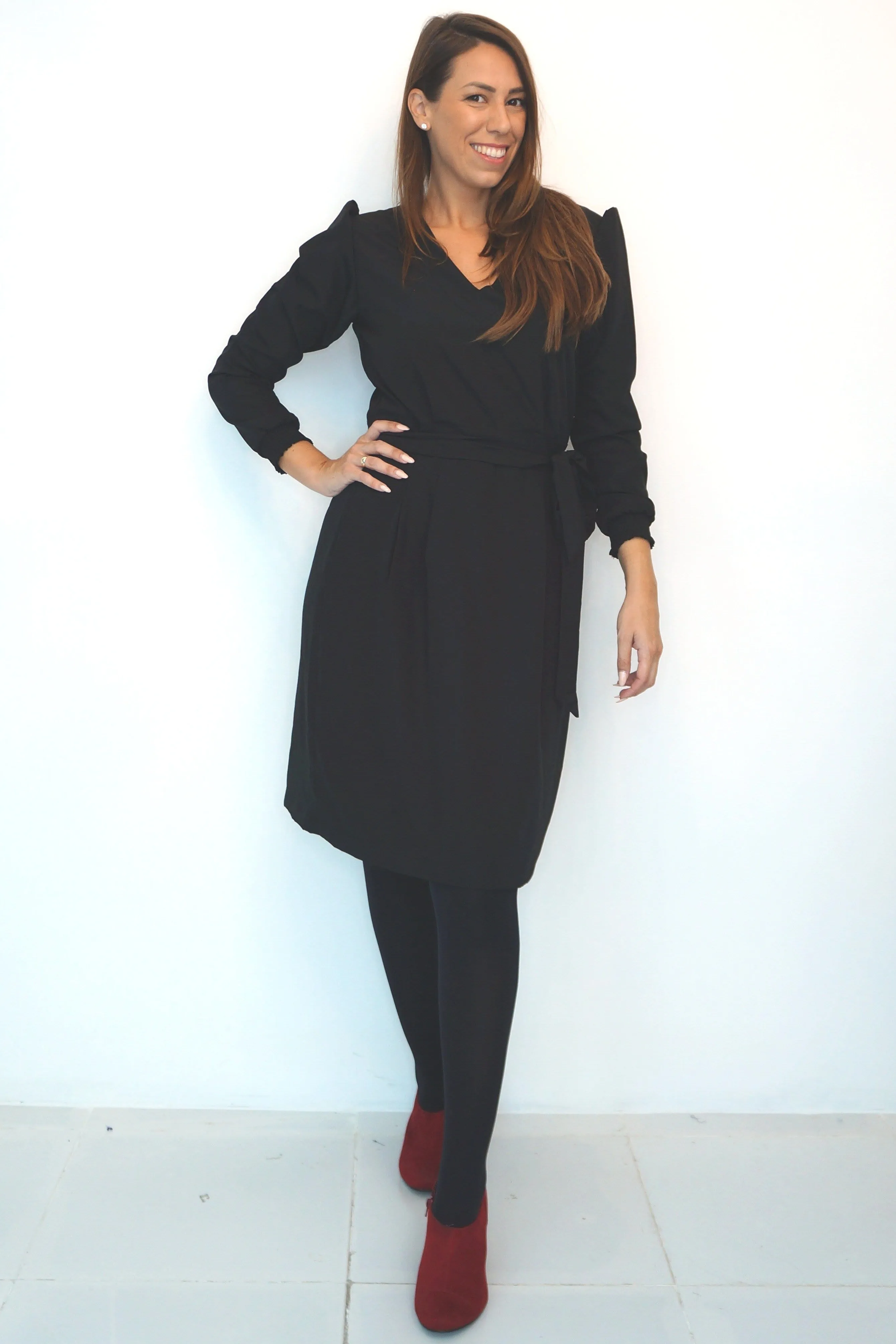 The Classic Dress - Midnight Black