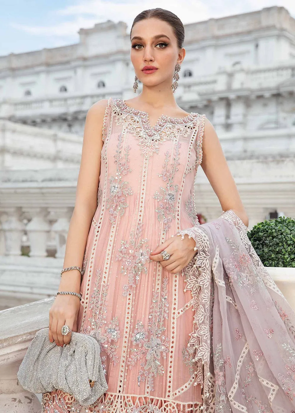 Unstitched Chiffon Formals '24 by Maria B | MPC-24-106