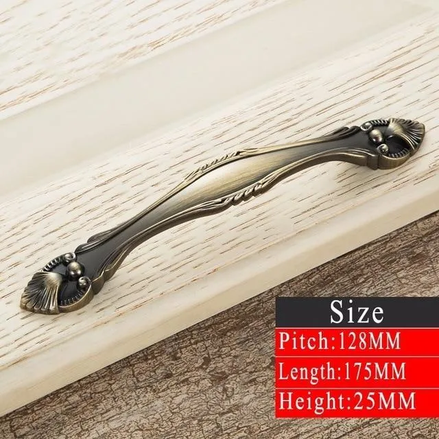 Vintage Metal Kitchen Drawer & Cabinet Handle