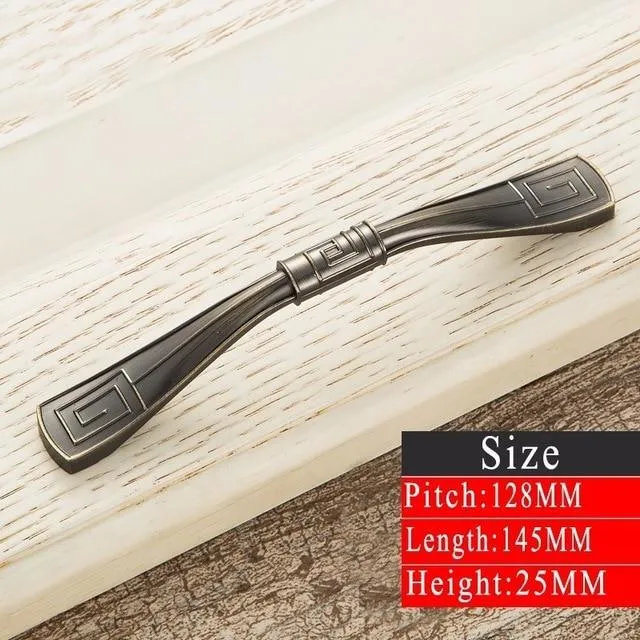 Vintage Metal Kitchen Drawer & Cabinet Handle
