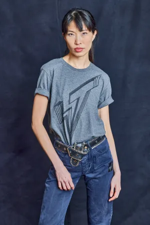 Walk the Line Re:Play T-Shirt in Grey (Copy)
