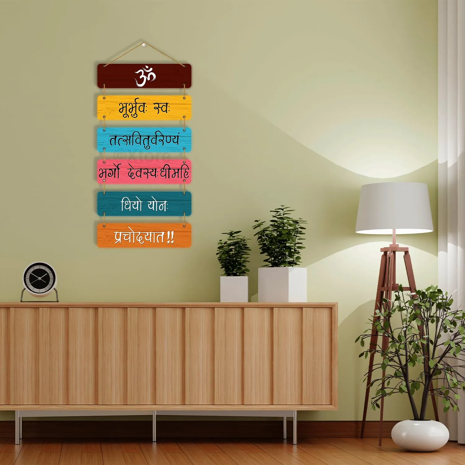 Xtore Decorative Wall Art MDF Wooden Wall Hanger for Living Room | Bedroom | Office | Kitchen | Home Decor - (XT113)