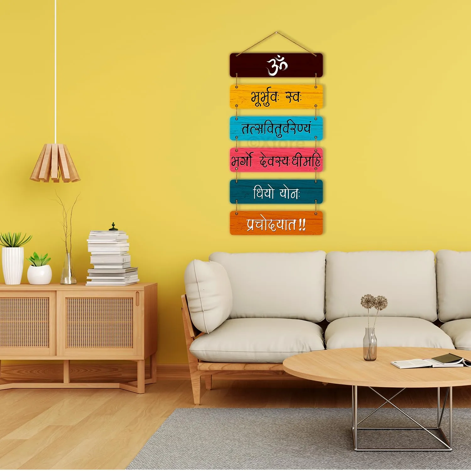 Xtore Decorative Wall Art MDF Wooden Wall Hanger for Living Room | Bedroom | Office | Kitchen | Home Decor - (XT113)